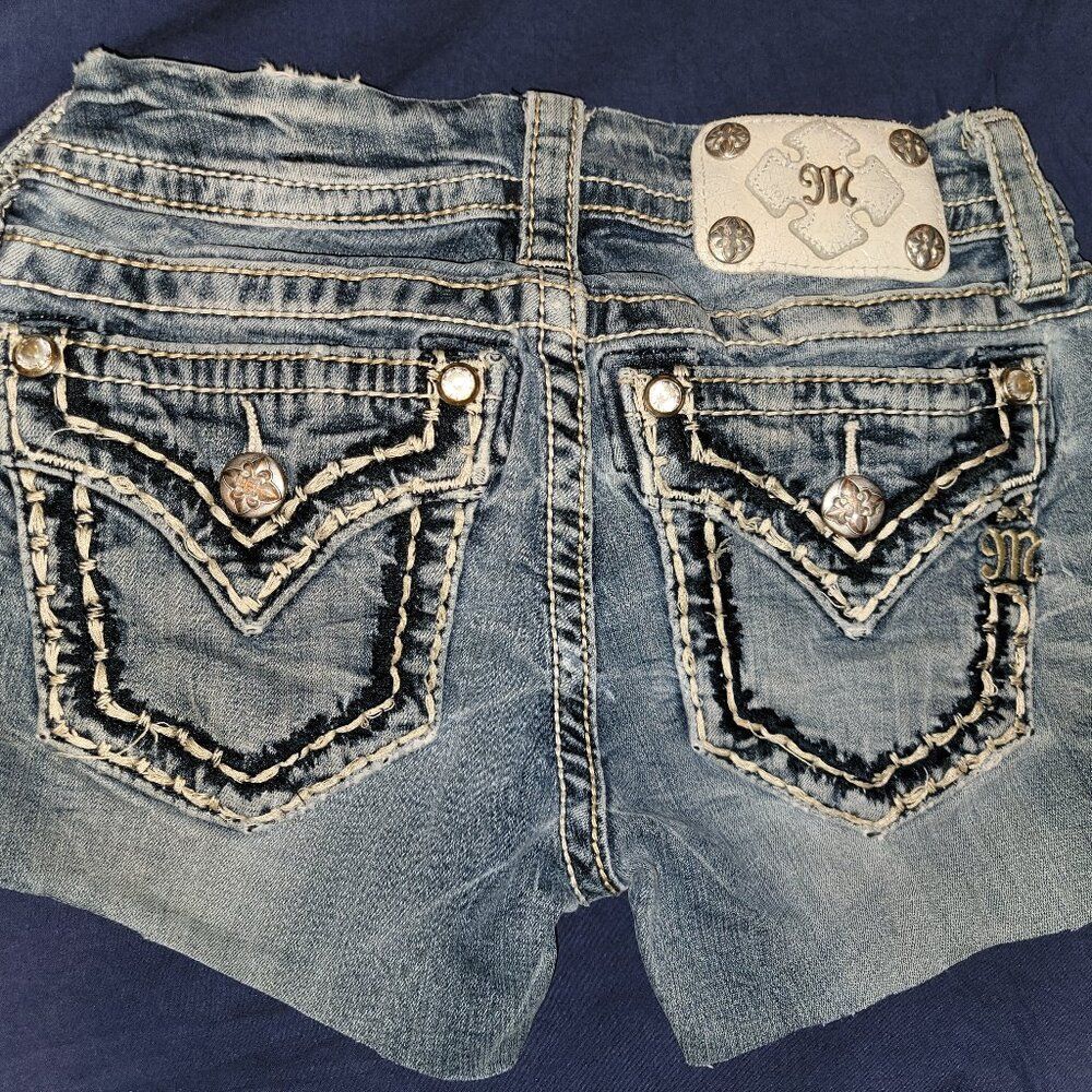 Miss Me cut off jean shorts